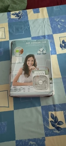 New 3 In 1 Fan AIr Conditioner Household Small Air Cooler LED Night Light Portable Humidifier Air Adjustment Fan Office Home Fan - Image 39