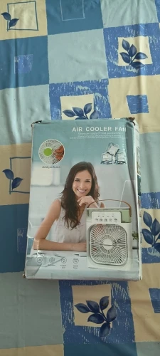New 3 In 1 Fan AIr Conditioner Household Small Air Cooler LED Night Light Portable Humidifier Air Adjustment Fan Office Home Fan - Image 40