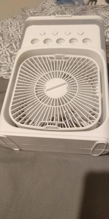 New 3 In 1 Fan AIr Conditioner Household Small Air Cooler LED Night Light Portable Humidifier Air Adjustment Fan Office Home Fan - Image 16