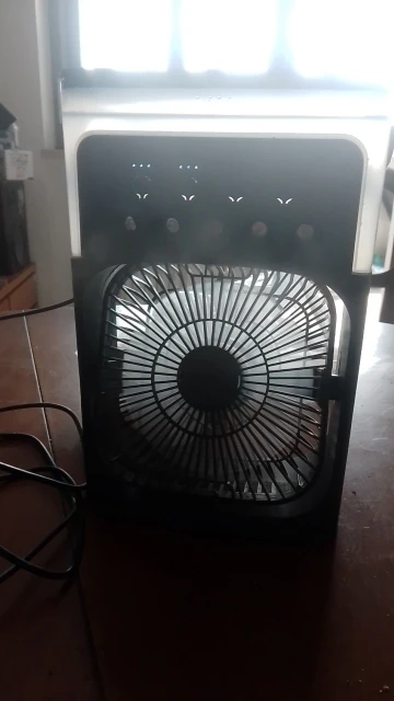 New 3 In 1 Fan AIr Conditioner Household Small Air Cooler LED Night Light Portable Humidifier Air Adjustment Fan Office Home Fan - Image 13