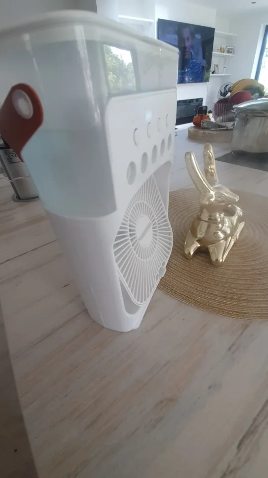 New 3 In 1 Fan AIr Conditioner Household Small Air Cooler LED Night Light Portable Humidifier Air Adjustment Fan Office Home Fan - Image 20