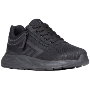 Billy Footwear (Kids) Short Wrap - Black to the Floor Sport Inclusion Trainers - View 1