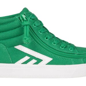 Billy Footwear (Kids) - High Tops Green/White CS Canvas Shoes - View 1
