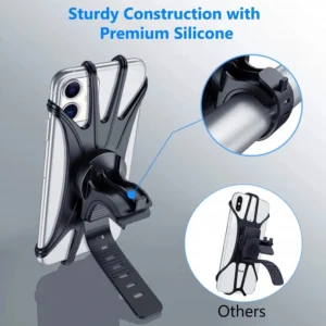 Universal Motocycle Bicycle Mobile Phone holder for iPhone Samsung Xiaomi Huawei Cell Phone