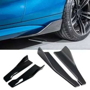 Universal Car Side Skirt Bumper Spoiler Splitter Protector For Golf 7 Gti Mercedes W205 Bmw M2