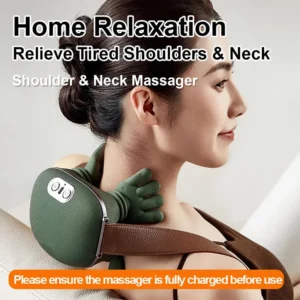 Bionic Neck Shoulder Massager N7 Kneading Massager Shawl 3-Level Modes Neck Cervical Waist Leg