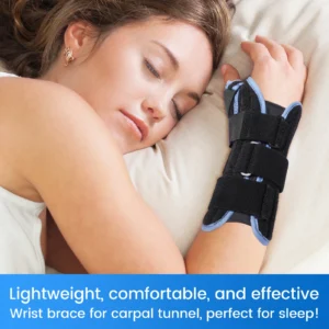 VELPEAU Wrist Splint Medical for Carpal Tunnel Pain, Tendonitis and Arthritis, Wrist Brace