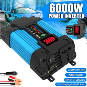 110V/220V 6000W Inverter Solar Power Generation System Solar Panel 12V 30A Controller Complete