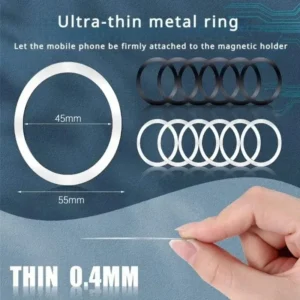 Universal Metal Plate & Metal Ring Mobile Phone Popsocket Accessories Suitable for Magnetic