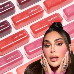 Fashion Beauty Blush Filter Soft Glow Liquid Blush Shiny Lip Gloss Blusher Lipstick Cotton