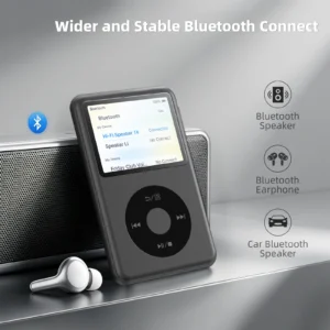 INNIOASIS Portable MP3 Music Player Bluetooth, Electronics Walkman, Digital HiFi Player