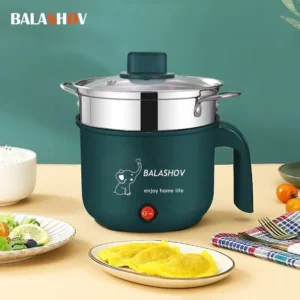 Mini Electric Rice Cooker Non-stick Cooking Machine Single/Double Layer Hot Pot Multifunction