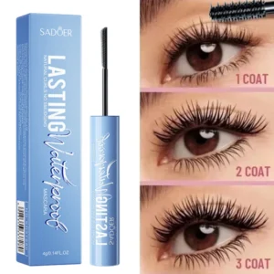 5D Waterproof Mascara Lengthening Eyelashes Women's Make-up Waterproof Mascara Black Silk