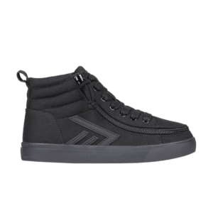 Billy Footwear (Kids) - High Top Black to the Floor CS Canvas Shoes - View 1