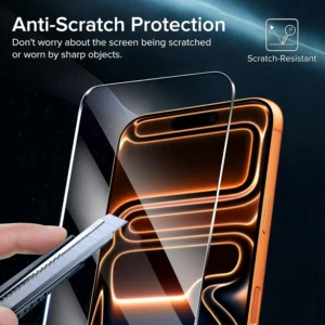 1-4Pcs Tempered Glass For iPhone 17 Pro Max 17 Air Screen Protector on iPhone 16 15 14 13 12