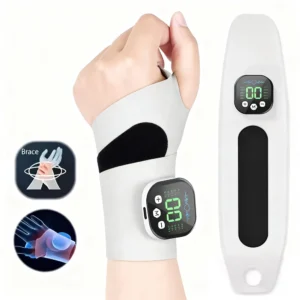 EMS Electric Cordless Hand Wrist Massager 10 Mode Vibration Massage Relieve Hand Muscle