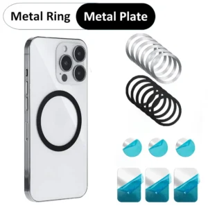 Universal Metal Plate & Metal Ring Mobile Phone Popsocket Accessories Suitable for Magnetic Universal Metal Plate & Metal Ring Mobile Phone Popsocket Accessories Suitable for Magnetic