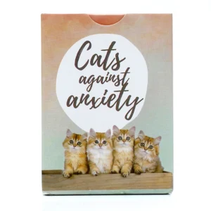 New Cats Against Anxiety Tarot 50 Cards For Self Esteem and Stress Affirmations for Anxiety