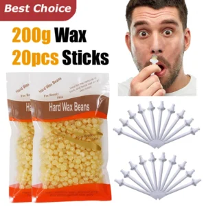 Portable Nose Wax Kit 50g-1005g for Men and Women Nail Waxing Hair Removal Wax Kit Nail Wax