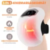 Rechargeable Heated Knee Brace Wrap with 3 Vibration & Heat Settings
