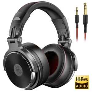 Oneodio Wired Professional Studio Pro 50 DJ Headphones With Microphone Over Ear HiFi Monitor