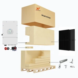 Custom Solar Complete 8Kw 10Kw 12kw 15kw Hybrid on Off Grid Solar Panel System Lithium Battery